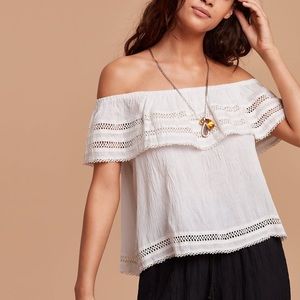 Aritzia Wilfred Hollande blouse